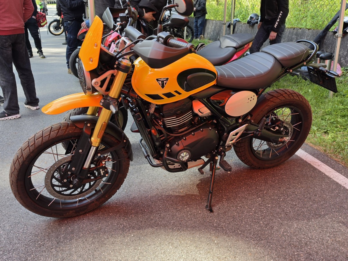 Triumph Scrambler 400 XC Foto: iAuto